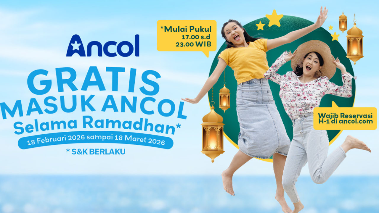Ngabuburit Puasa ke Pantai? Ini Cara Dapat Tiket Gratis Masuk Ancol Saat Ramadhan 2026