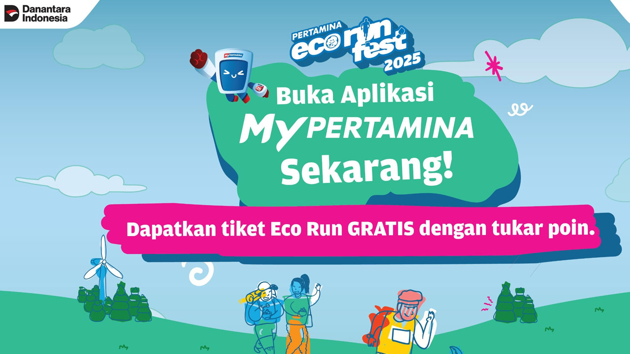 Cara Tukar Poin MyPertamina dengan Tiket Eco Run dan Music Festival 2025
