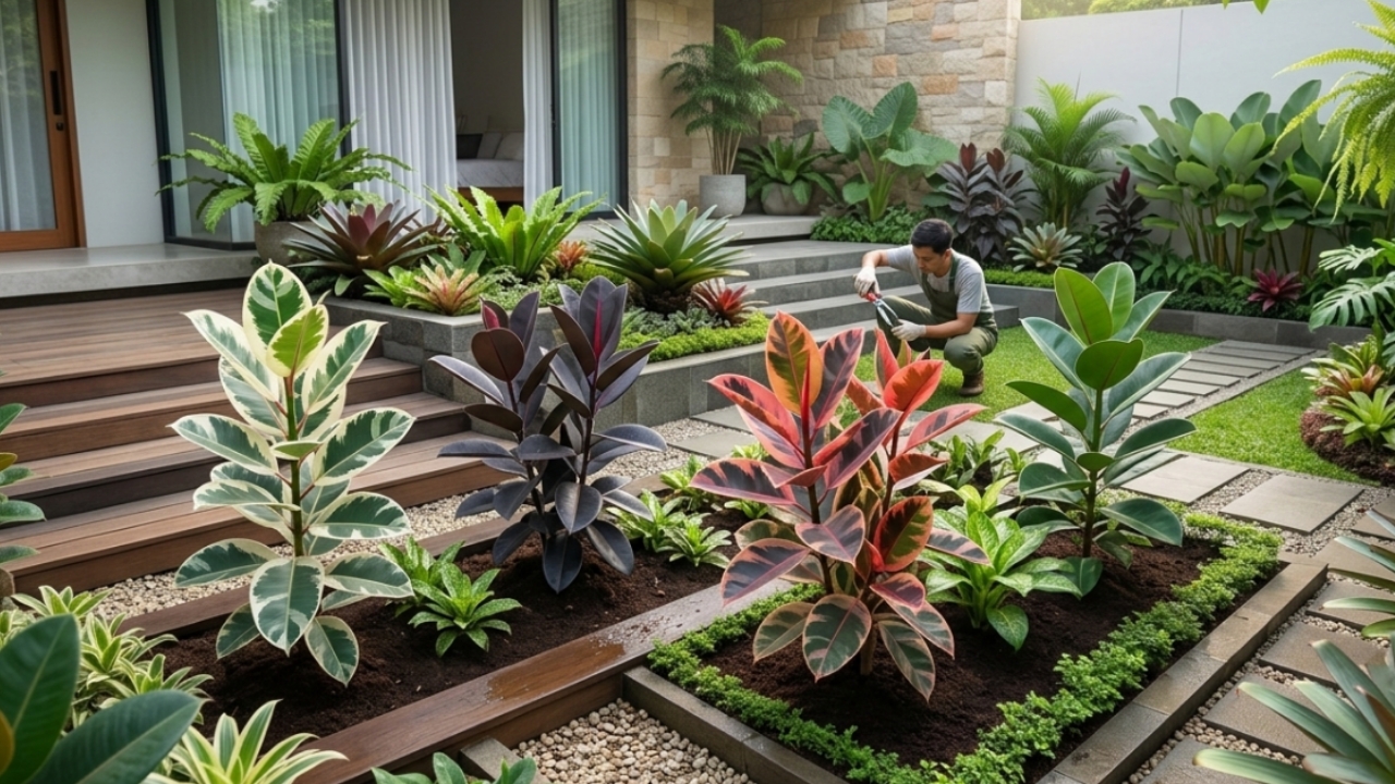 Mengenal Jenis Karet Kebo dan Cara Perawatannya agar Tumbuh Rapi dan Estetik di Halaman Rumah