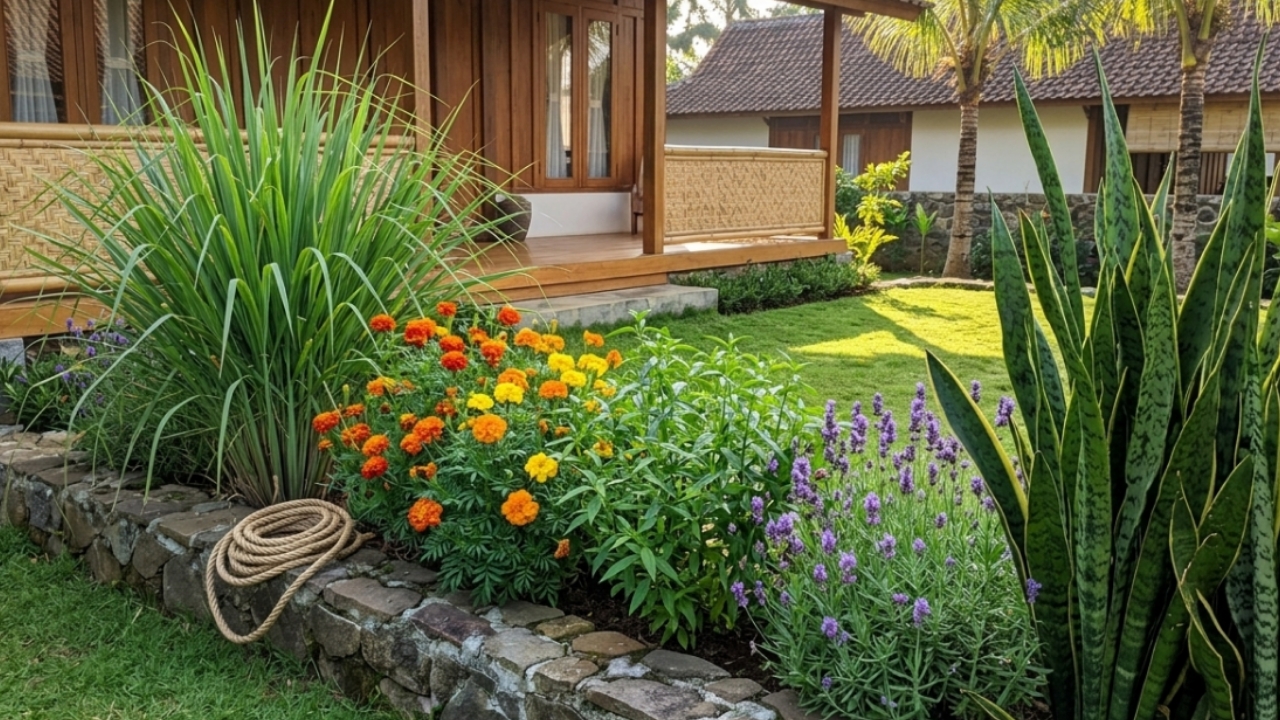 Ampuh dan Alami, 5 Tanaman Pengusir Ular yang Cocok Ditanam di Halaman Rumah