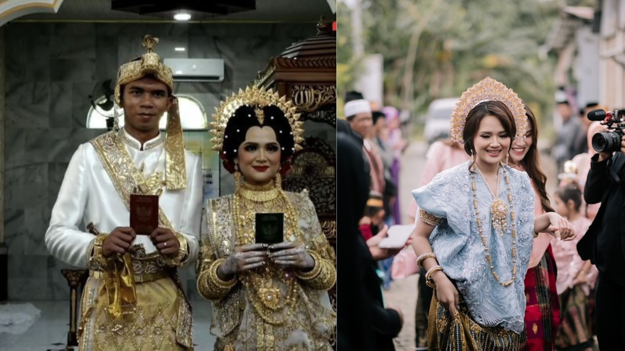 Penyanyi Dangdut Nia LIDA Resmi Menikah, Prosesi Akad Kental dengan Nuansa Adat Bugis