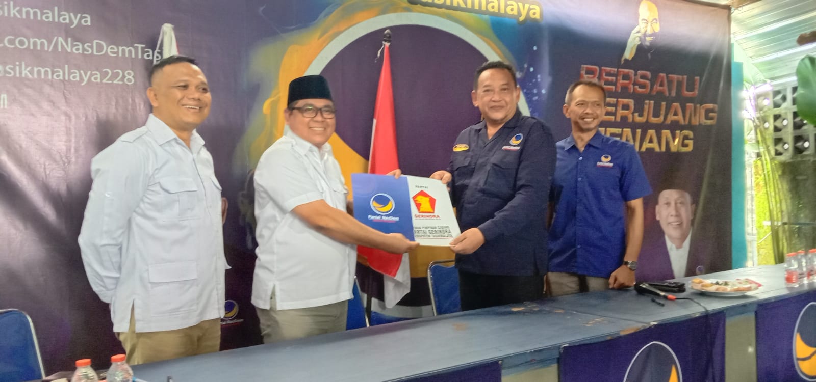 Penjelasan Partai Nasdem Soal Tak Ikut Deklarasi CNY Sebagai Cabup untuk Pilkada 2024 Kabupaten Tasikmalaya