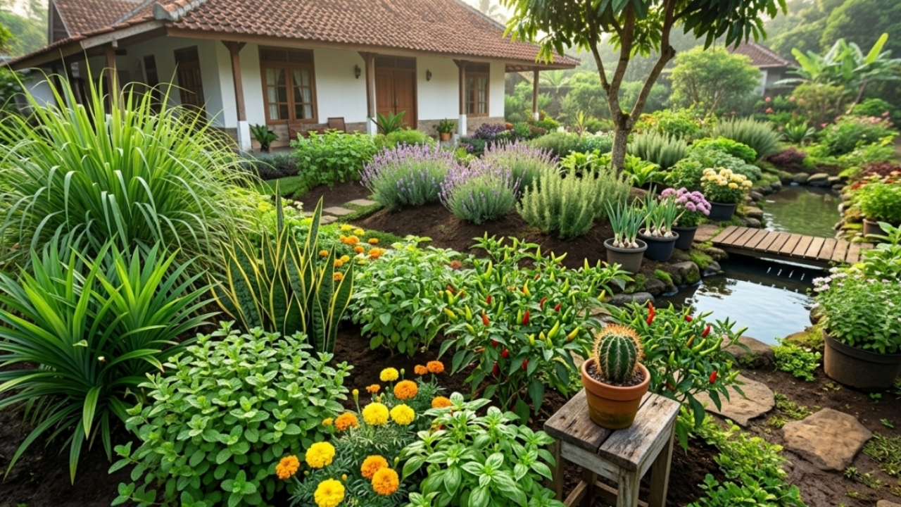 15 Tanaman Pengusir Hama di Pekarangan Rumah, Cara Alami Mengusir Tikus, Nyamuk, dan Serangga 