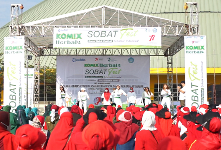 Sobat Fest Sehatkan Indonesia! Senam Pernafasan di 77 Kota dari Sabang sampai Merauke 