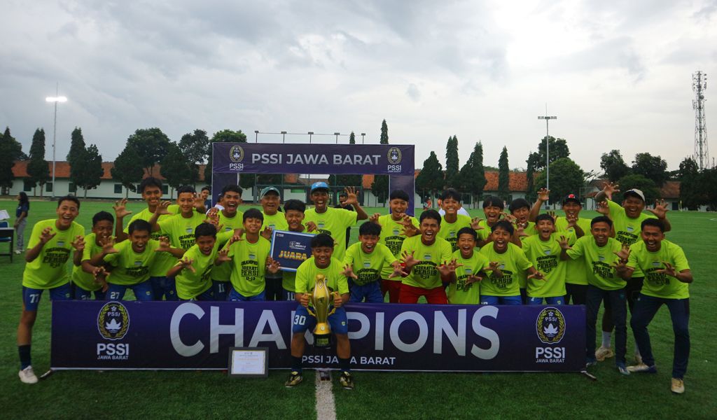 Membanggakan, Persib U-13 Juara Piala Soeratin Jawa Barat 2024 Berkat Gol Tunggal Jibril Alfaraby