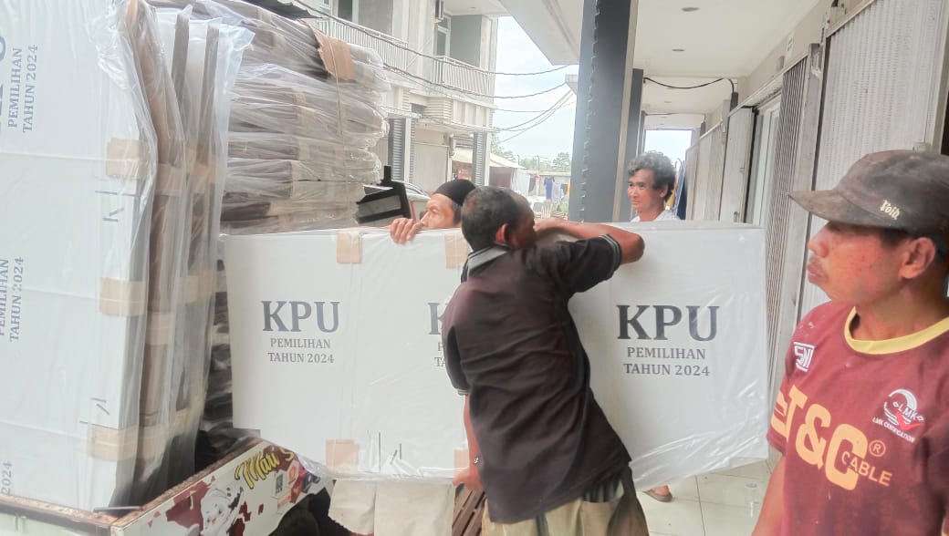 KPU Kabupaten Tasikmalaya Terima 11.388 Bilik Suara untuk Pilkada, Kondisinya?