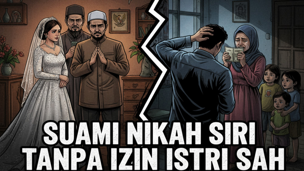 Diduga Nikah Siri Tanpa Izin Istri Sah, IRT di Cikalong Laporkan Suami ke Polres Tasikmalaya