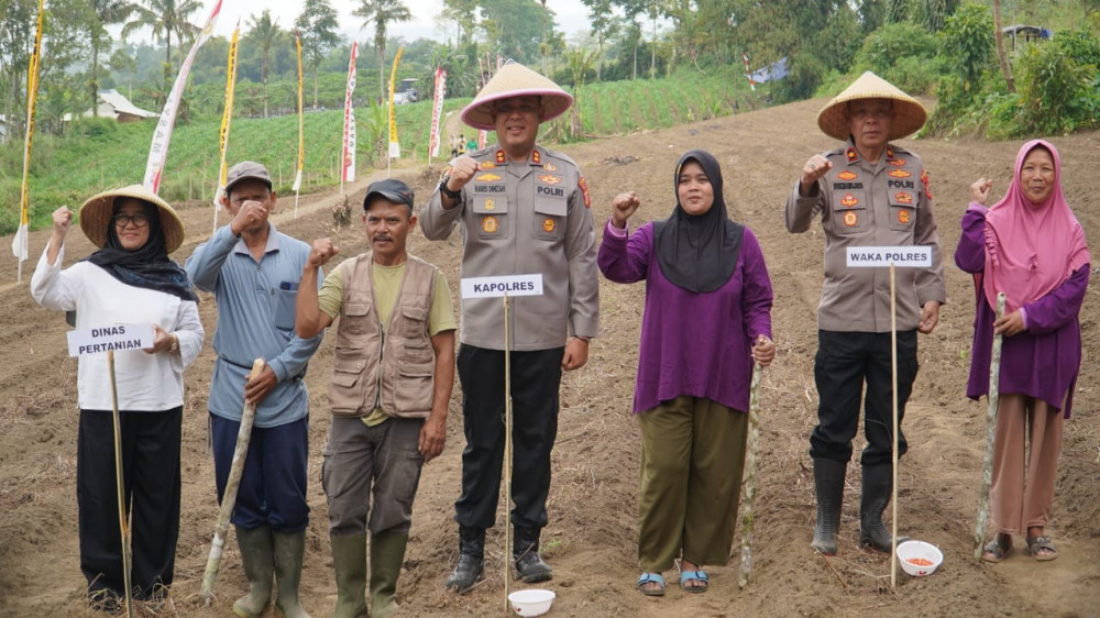 Menanam Harapan Swasembada Pangan di Leuwisari Tasikmalaya