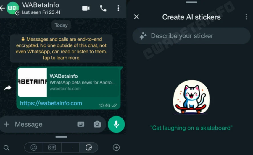 Stiker AI WhatsApp Akan Segera Hadir, Sekarang Sudah Masuk Tahap Beta Test