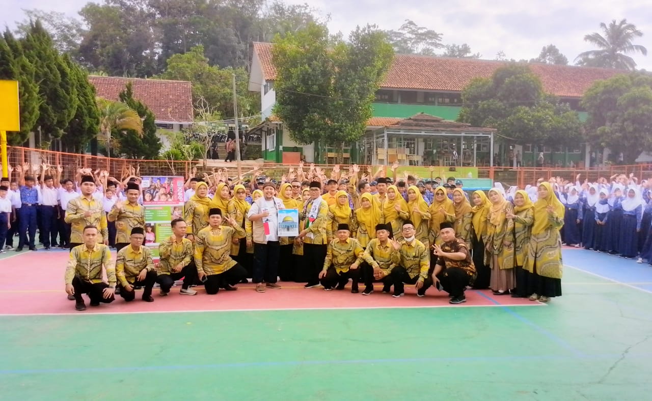 Solidaritas untuk Palestina, MTsN 3 Tasikmalaya dan KNRP Jawa Barat Kolaborasi Kegiatan Literasi Ini Tujuannya