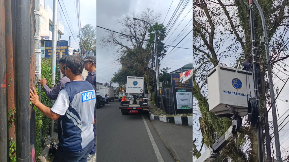 Respons Cepat Dishub Tasikmalaya Tangani Lampu Jalan Rusak Meski Bukan Kewenangannya