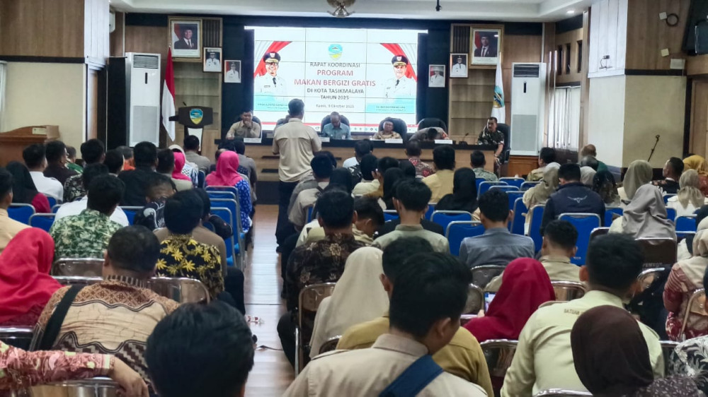 Pemkot Tasikmalaya Perkuat Tata Kelola Program MBG, Satgas Pengawasan Akan Dibentuk di Tiap Kecamatan
