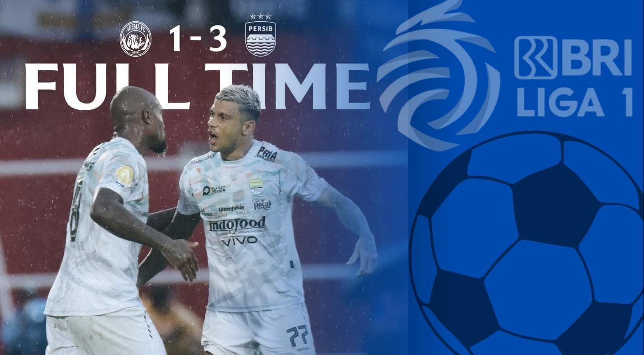 Maung Bandung Sukses Bungkam Singo Edan, Persib Bandung vs Arema FC Berakhir dengan Skor 3-1 di Liga 1 2025