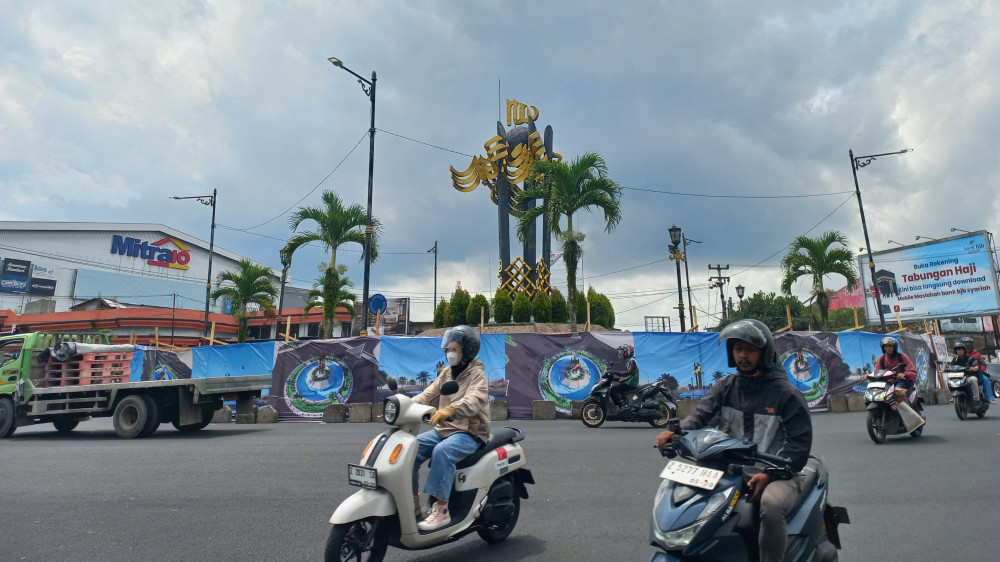 Tugu KH Zainal Mustofa Kota Tasikmalaya Dipercantik, Rehabilitasi Habiskan Rp239 Juta