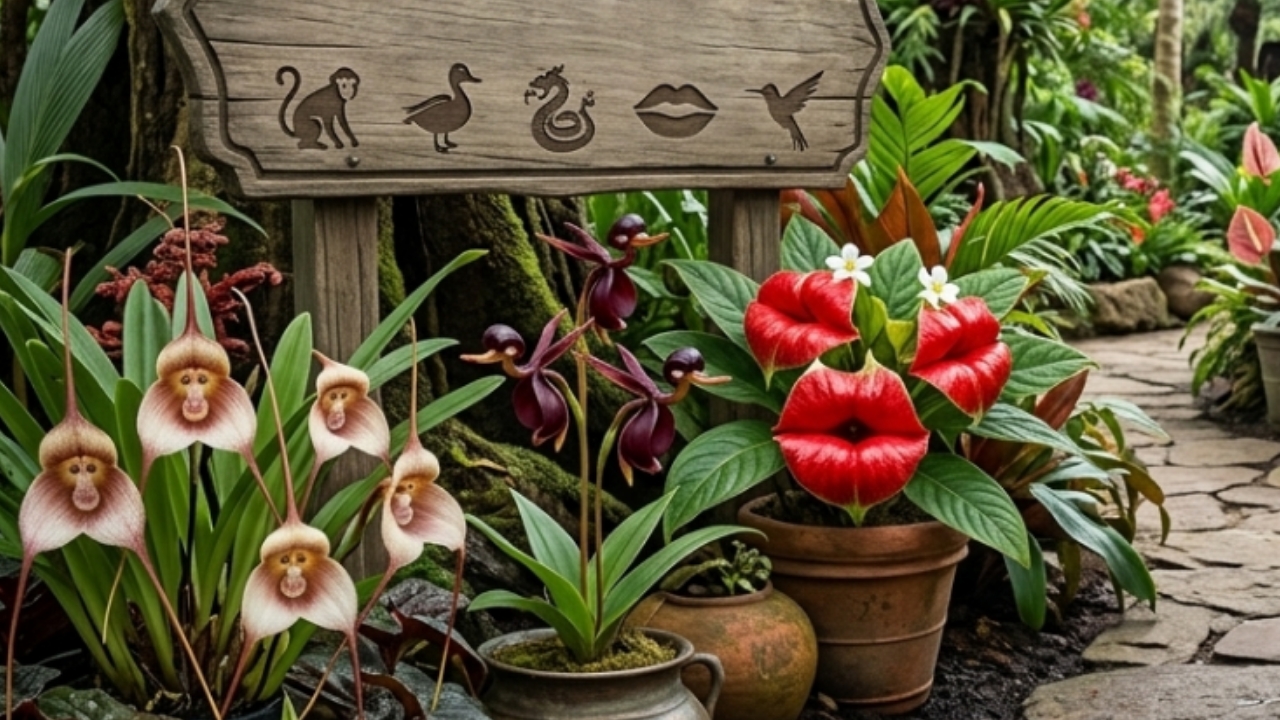 Bikin Takjub! 5 Tanaman Hias Paling Aneh di Dunia, Ada yang Mirip Burung hingga Wajah Monyet