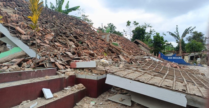 Gempa Terkini Cianjur 5 Orang Meninggal, Terasa Hingga Kabupaten Tasikmalaya