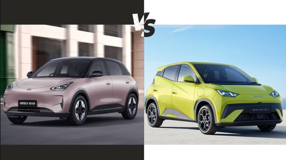 Adu Mobil Listrik Kompak Geely EX2 vs BYD Atto 1, Mana yang Lebih Layak Dibeli?