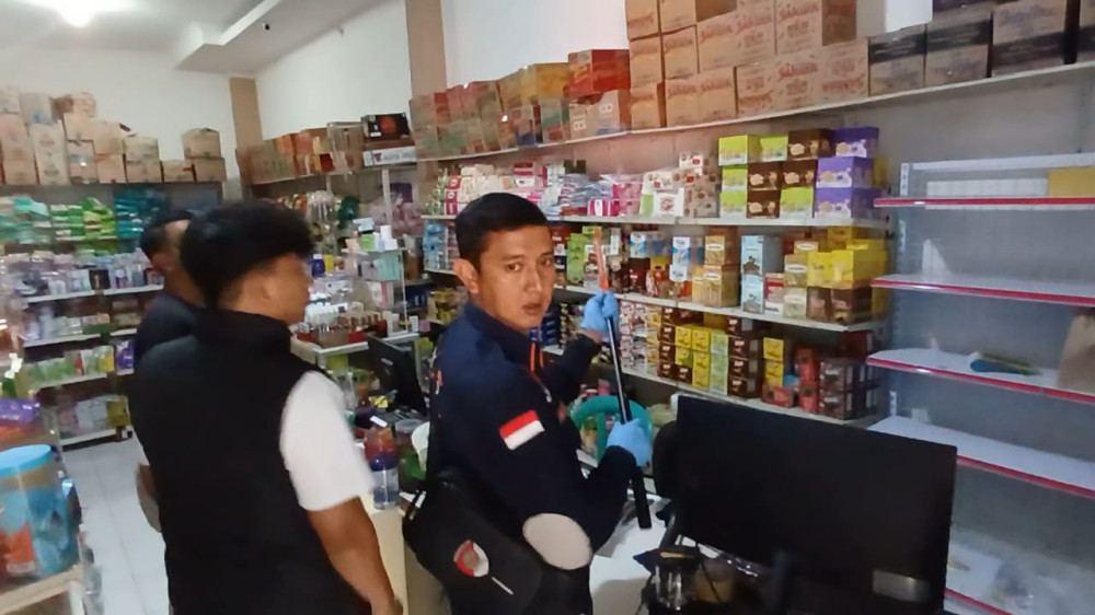 Pencurian Toko Sembako di Tasikmalaya, Pelaku Gondol 70 Slop Rokok, Uang Tunai dan Server CCTV