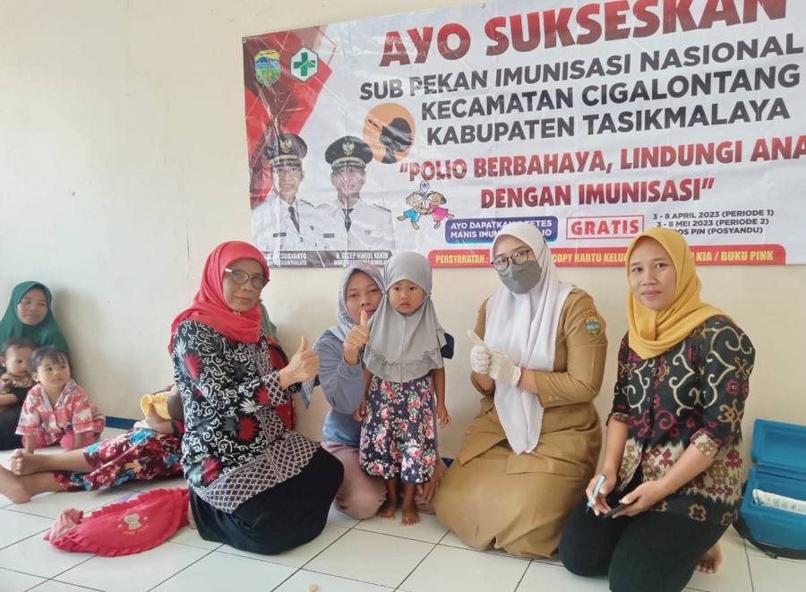 Sepekan ke Depan 124 Ribu Lebih Balita di Kabupaten Tasikmalaya Bakal Imunisasi Polio