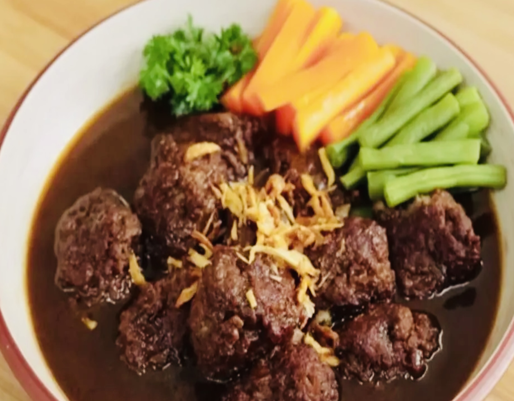 Kuliner Semur Bola Daging Menu Sehat untuk MPASI, Si Kecil Pasti Makan Lahap