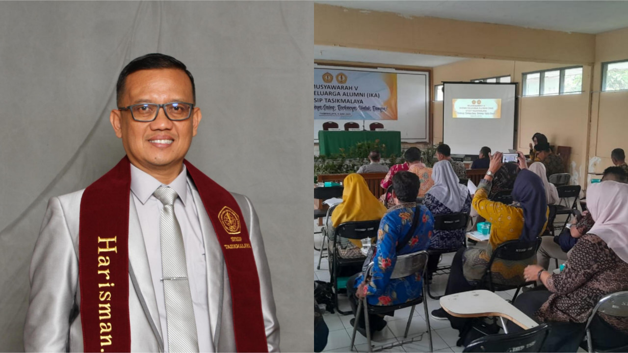 Harisman Terpilih Pimpin IKA STISIP Tasikmalaya, Fokus Benahi Data Alumni