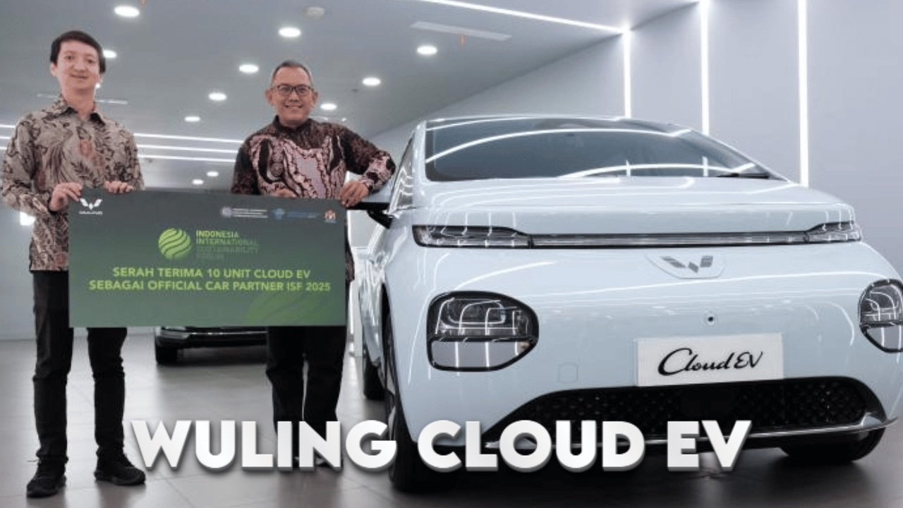 Wuling Cloud EV Jadi Armada Resmi Keberlanjutan Indonesia