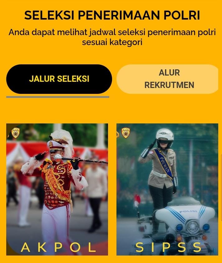 Simak Cara Daftar SIPSS Polri 2025 lulusan S1 dan S2 Sekaligus Peluang Karier yang Didapatkan