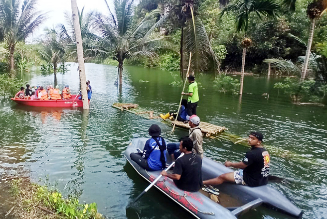 Atasi Banjir di Desa Bunisari Pemkab Pangandaran Buat Sodetan
