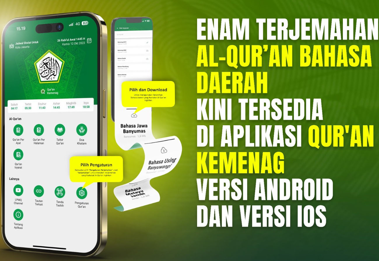 Terjemahan Al-Qur’an Dalam Bahasa Sunda Tersedia di Aplikasi Qur’an Kemenag, Berikut Cara Download-nya