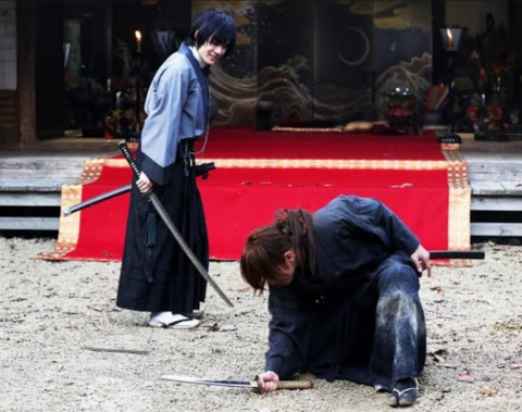 Pedang Sakabatou Battousai si Pembantai Pernah Patah saat Menghadapi Soujiro Seta di Rurouni Kenshin