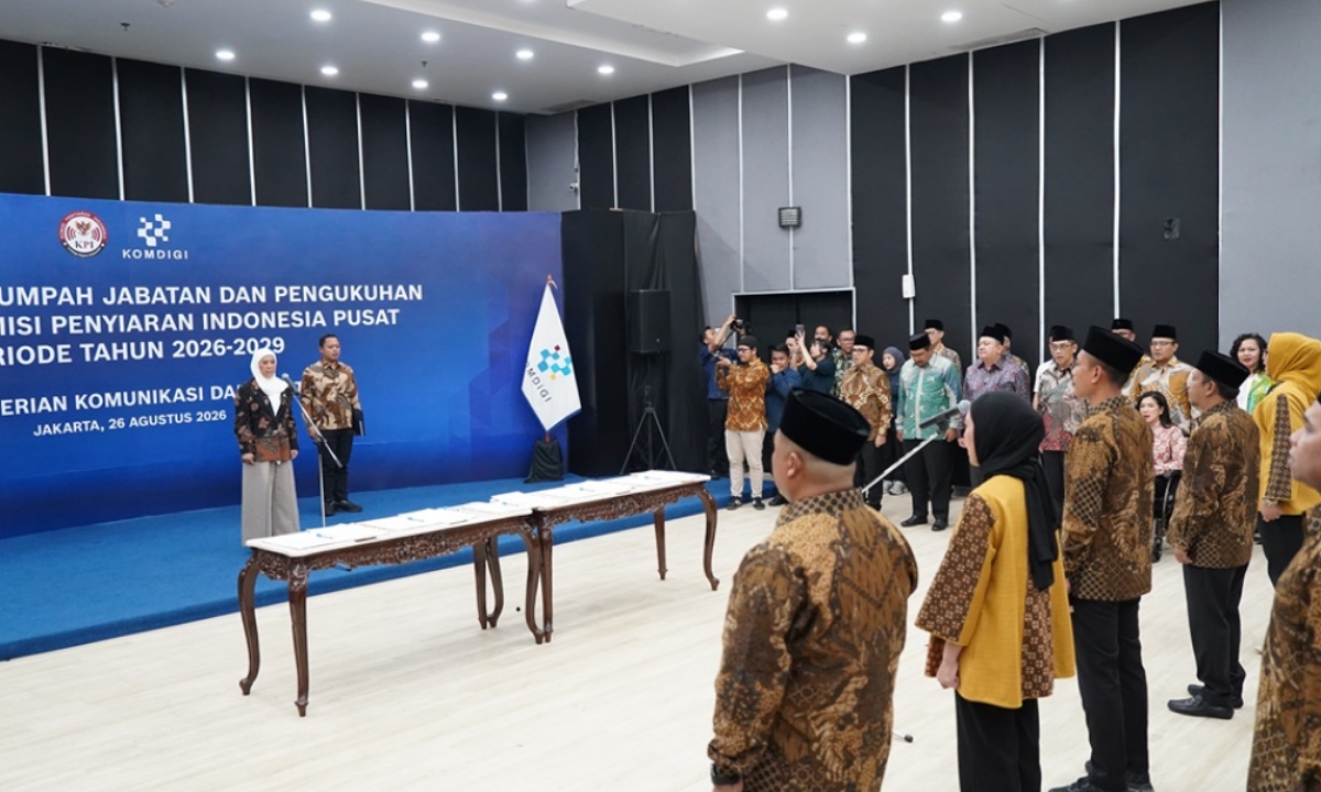 9 Anggota KPI Pusat Periode 2026-2029 Resmi Dikukuhkan, Ini Tantangan yang Menanti