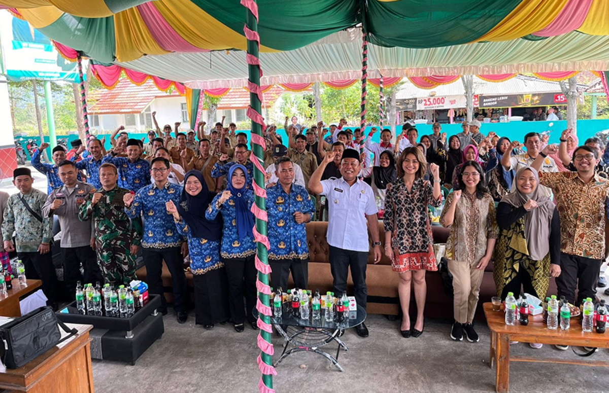 Dukung Akses Sanitasi Aman Bagi Masyarakat, CCEP Indonesia Mulai Program Safe Water Gardens di Karawang