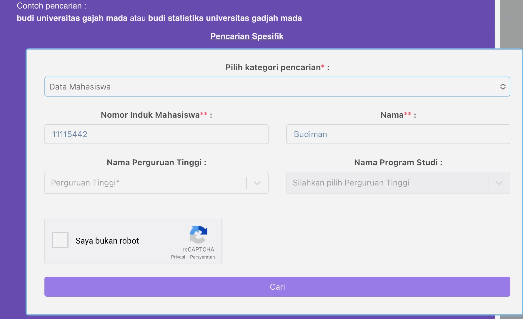 10 Langkah Cara Cek Data Mahasiswa di Pangkalan Data Pendidikan Tinggi, Yuk Cek Sekarang