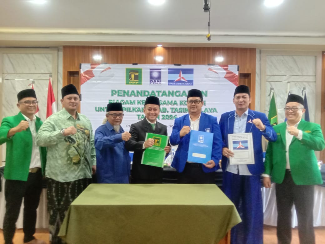 Deal! PPP, PAN, dan Demokrat Koalisi untuk Pilkada 2024 Kabupaten Tasikmalaya, Sepakat Cabupnya CNY