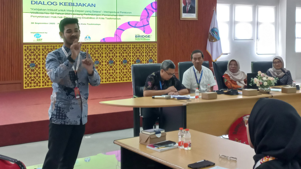 Minim Perlindungan, Disabilitas di Tasikmalaya Tuntut Akses Setara Lewat Perda