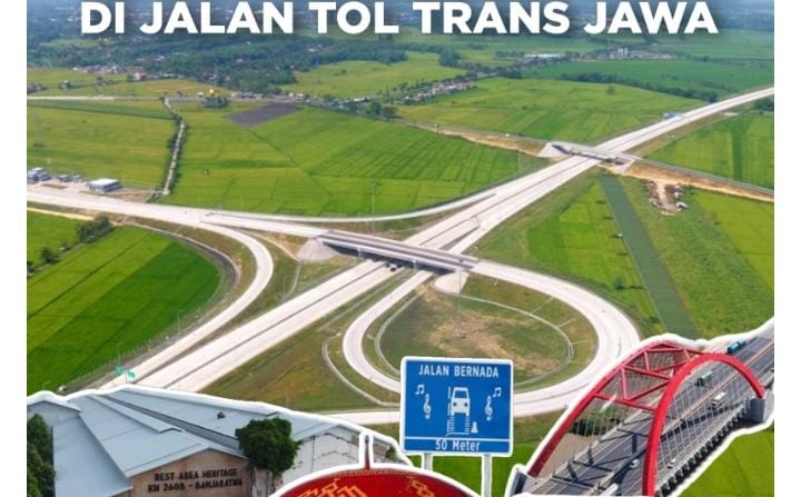 10 Ikon Khas Jalan Tol Trans Jawa, Tawarkan Pemandangan Indah Bagi Pemudik Lebaran 2023