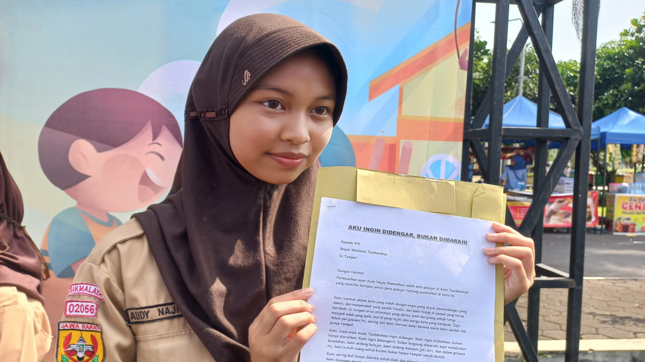 Anak-Anak Tasikmalaya Ungkap Isi Hati ke Wali Kota, 