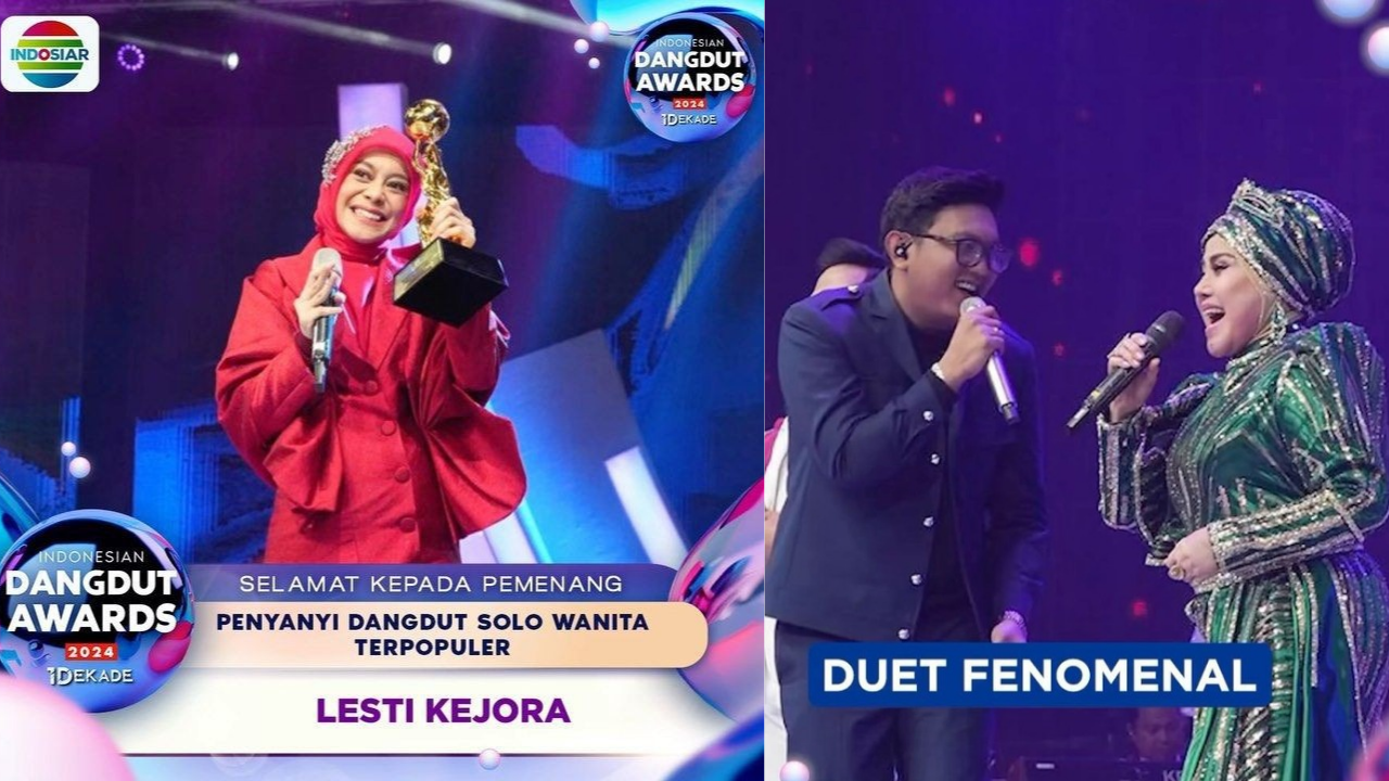 Daftar Lengkap Pemenang Indonesian Dangdut Awards 2024, Lesti Kejora Mendominasi