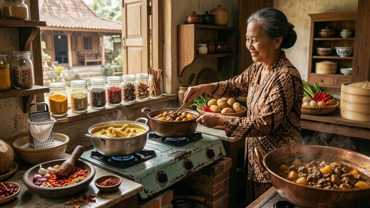 Kalau Harga Bahan Naik, Begini Cara Ibu Zaman Dulu Masak Hidangan Lebaran Tetap Hemat dan Enak