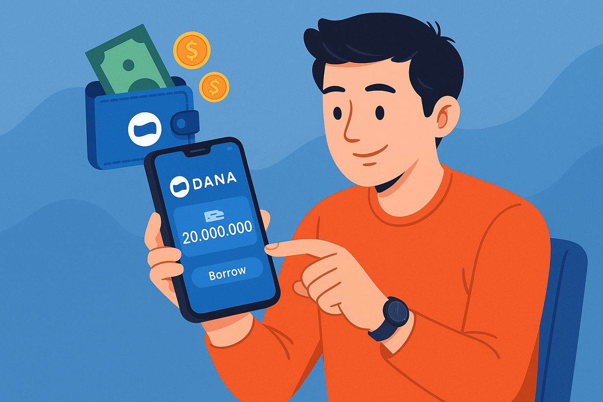 Cara Pinjam Uang DANA Limit 20 Juta Tanpa Ribet