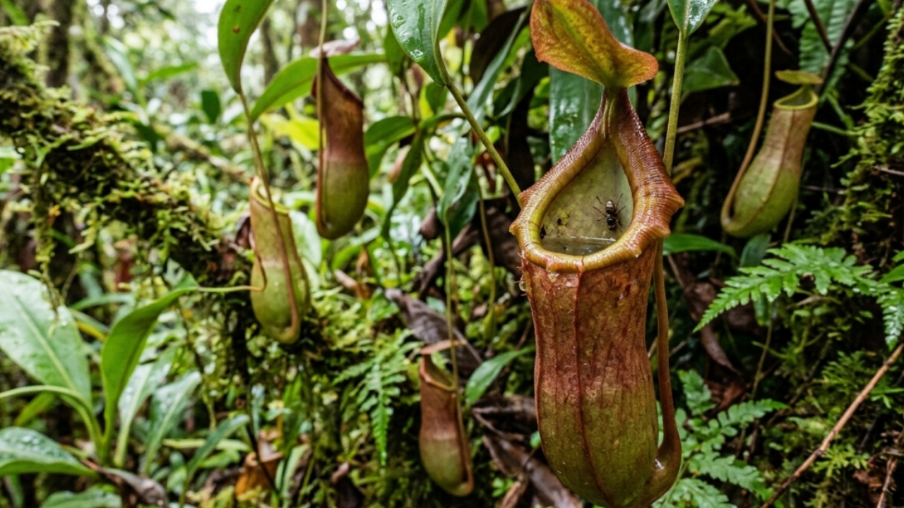 Terungkap! Begini Cara Tanaman Kantong Semar Menjebak dan Mencerna Mangsa