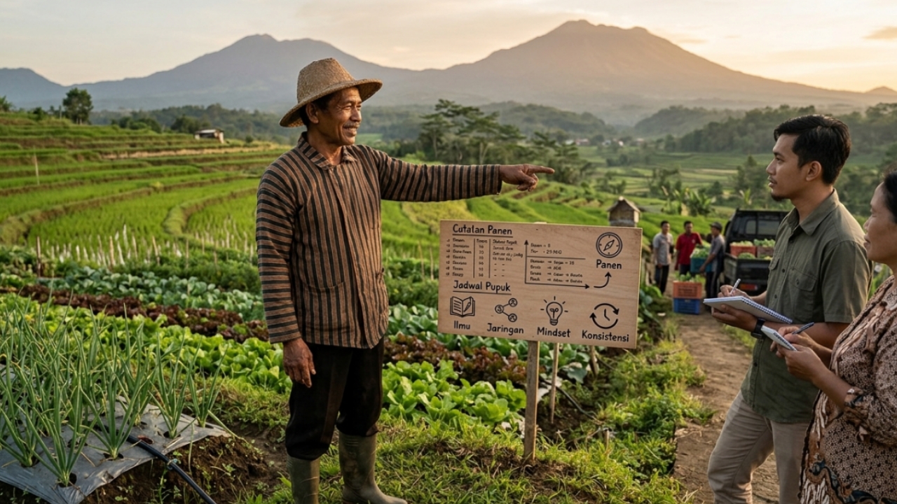 Bukan Soal Lahan, Ini yang Sebenarnya Bikin Usaha Tani Bisa Naik Kelas