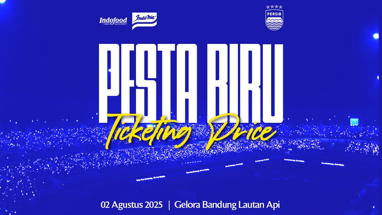 Harga Tiket Launching Tim Persib, Agenda Lengkap Pesta Biru 2025 dan Harapan Beckham Putra