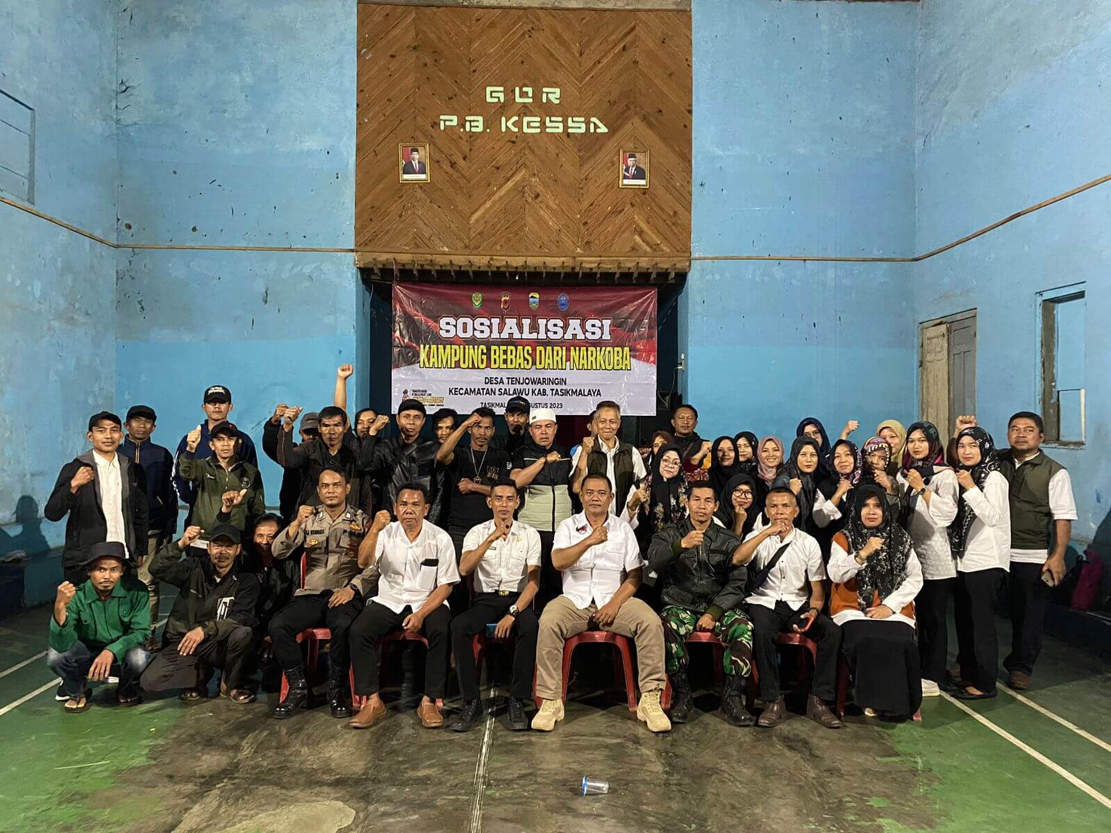 Perjalanan Desa Tenjowaringin Kecamatan Salawu Kabupaten Tasikmalaya Menjadi Kampung Bebas Narkoba