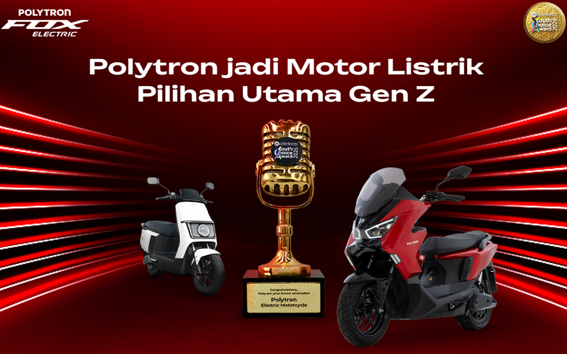 Rahasia Polytron Jadi Motor Listrik Favorit Gen Z di YCA 2026