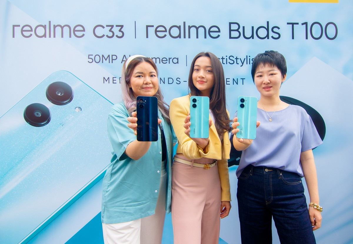 Resmi Meluncur di Indonesia, Realme C33 Unggulkan Kamera 50MP Plus Teknologi AI, Dijual Mulai Harga Rp1 Jutaan