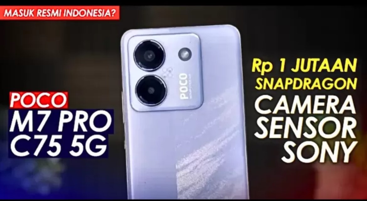 POCO M7 Pro dengan Kamera Sony 50 MP, Fitur Andalan yang Wajib Ditunggu