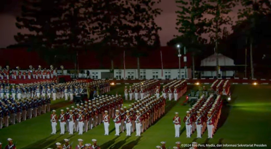 Mengenal Parade Senja dalam Retreat Kabinet Merah Putih di Akademi Militer Magelang