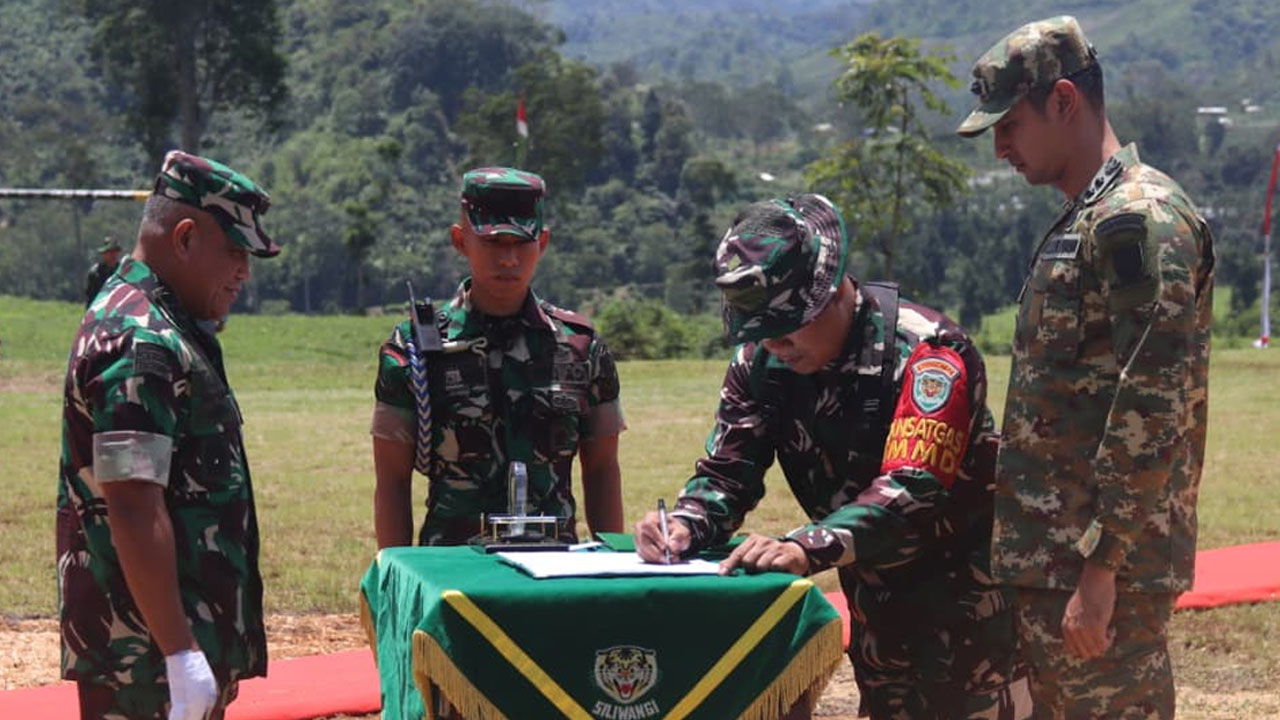 Program TMMD Satukan Langkah, Membangun Negeri dari Desa Sudah Rampung
