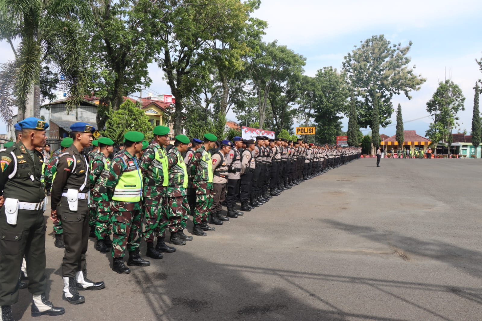 800 Personel Polres Garut Disebar untuk Pengamanan TPS Pemilu 2024
